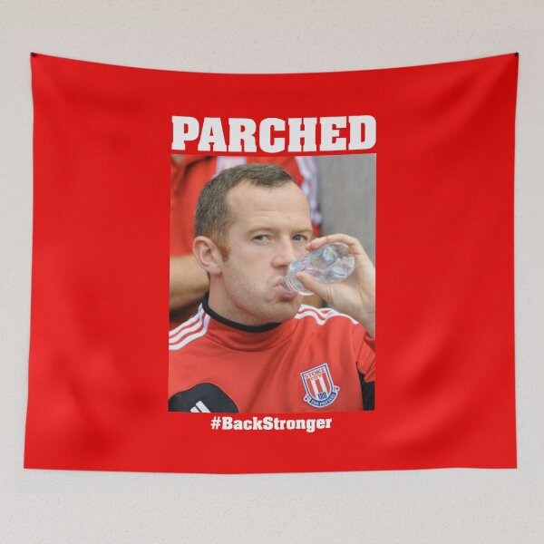 Item preview, Charlie Adam is Parched | That Peter Crouch Podcast | White Print designed and sold by SJ Designs.