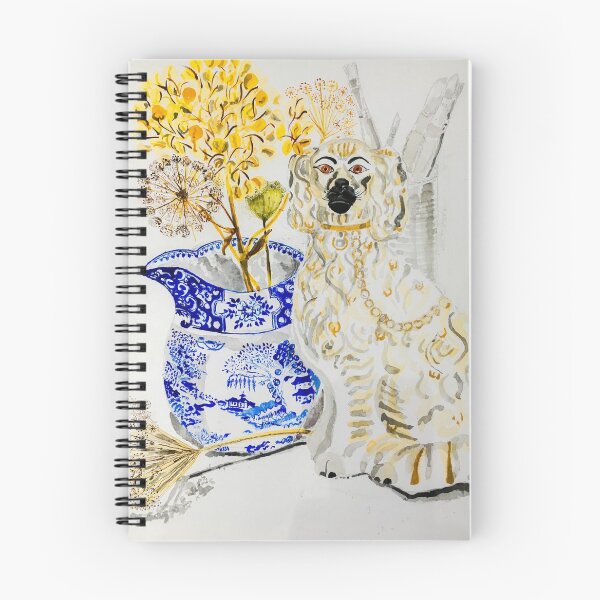 Item preview, Staffordshire Dog and Willow Pattern Jug designed and sold by Lottie  Nevin.