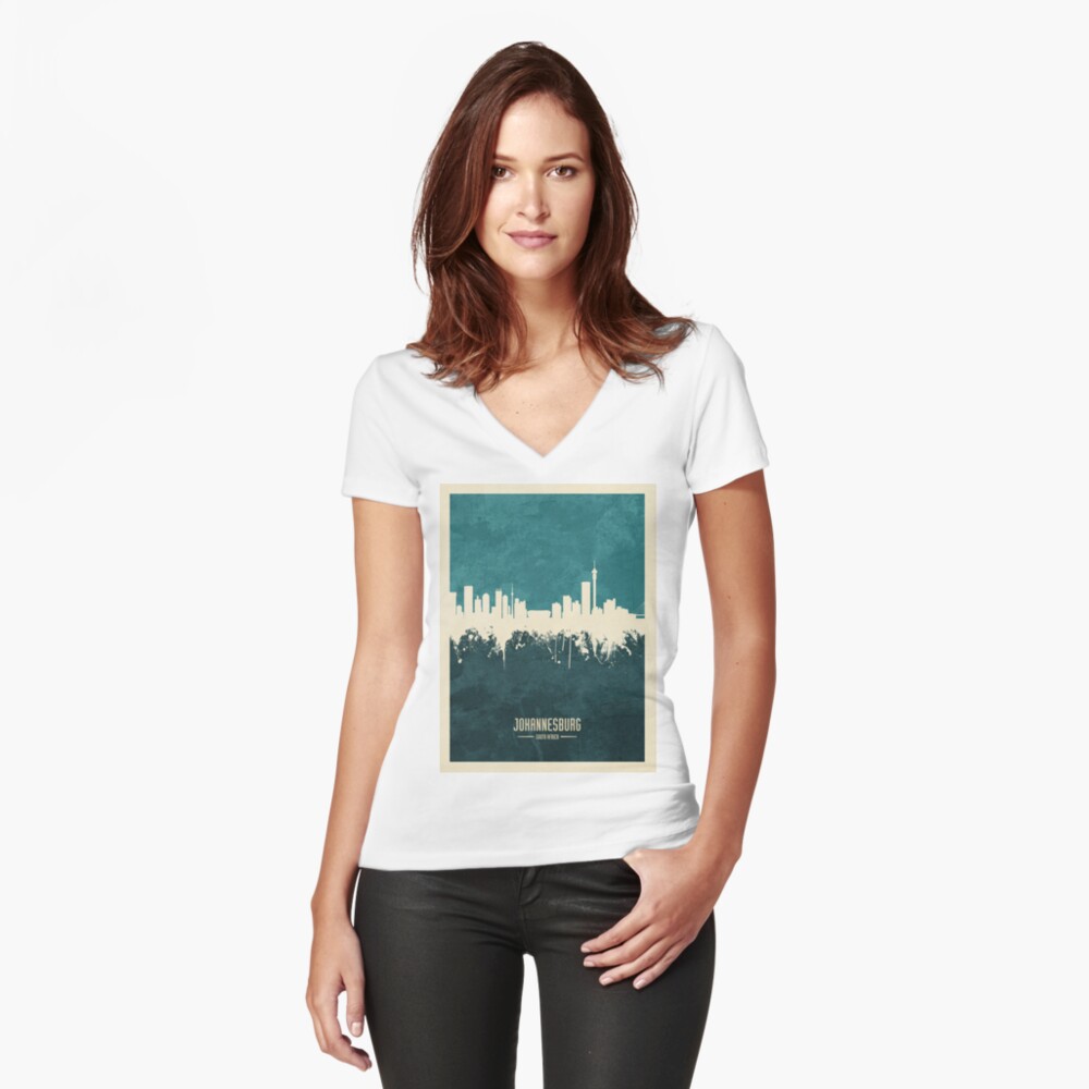 Item preview, Fitted V-Neck T-Shirt designed and sold by ArtPrints.