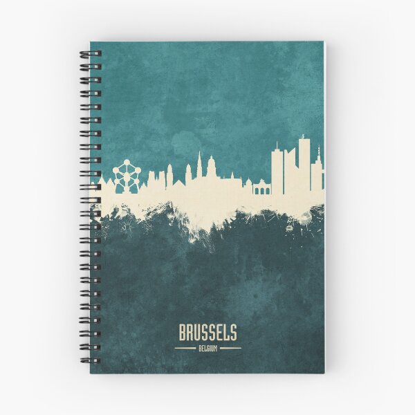 Item preview, Brussels Belgium Skyline designed and sold by ArtPrints.