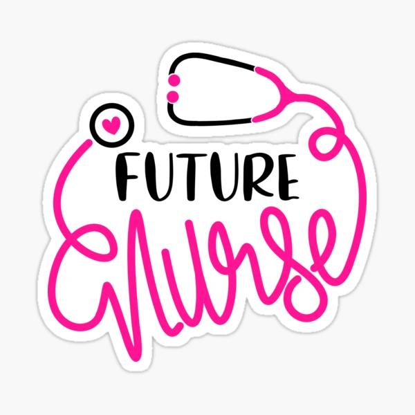 Future Nurse Sticker – Tickledpinkshoppe