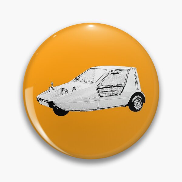 Artikelvorschau, Klassisches Bond Bug Auto monochrom entworfen und verkauft von soitwouldseem.