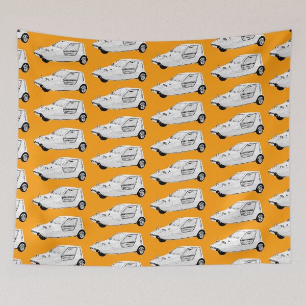 Item preview, Classic Bond Bug car monochrome designed and sold by soitwouldseem.