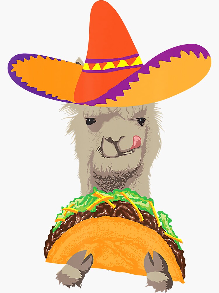 Llama Eating Taco Shirt | Cool Mexican Alpaca Funny Gift Llama Eating Taco Shirt | Cool Mexican Alpaca Funny Gift
