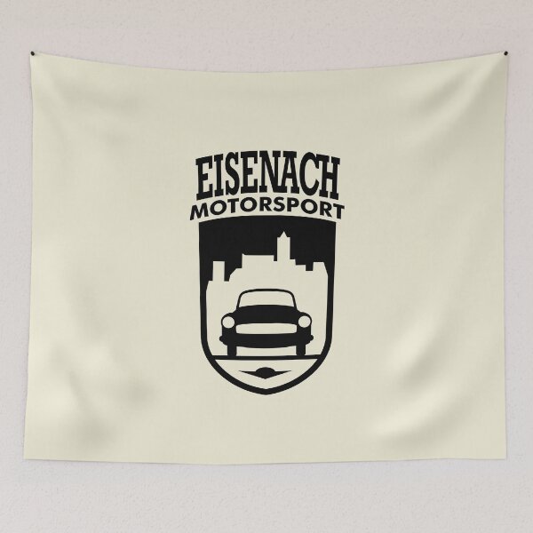 Item preview, Wartburg Motorsport Eisenach Coat of Arms (black) designed and sold by VEB Ostladen.