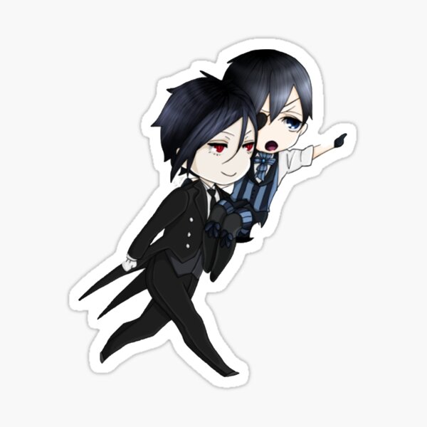 Sebastian and Ciel Black Butler Sticker