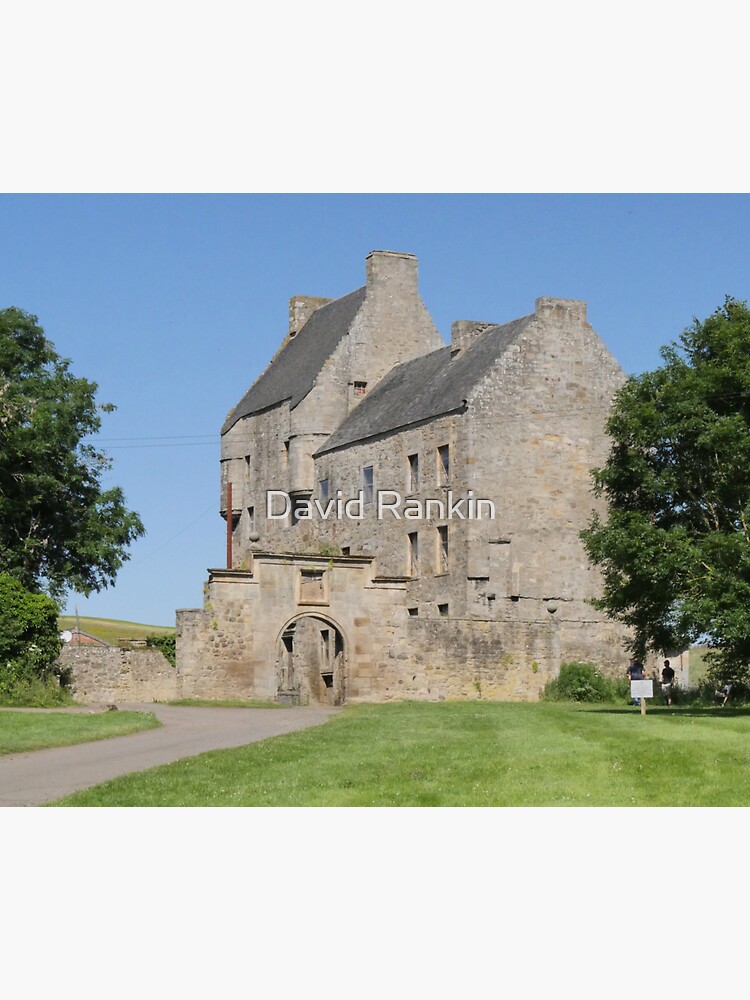 Thumbnail 3 of 3, Sticker, Midhope Castle , Hopetoun estate , near Edinburgh , Scotland designed and sold by goldyart.