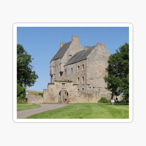 Midhope Castle , Hopetoun estate , near Edinburgh , Scotland Sticker