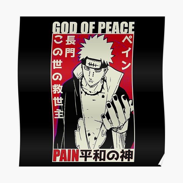 Pain Naruto Posters | Redbubble