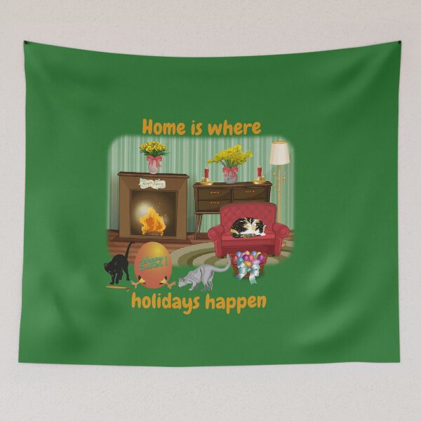 Item preview, Home is Where Holidays Happen Easter 2 designed and sold by DAscroft.