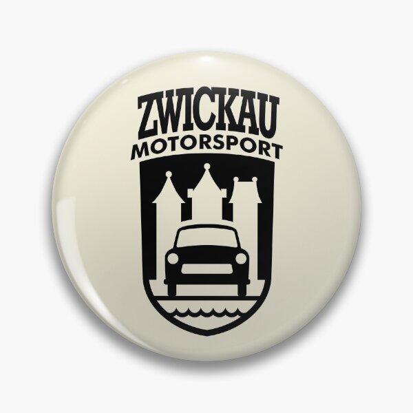 Item preview, Trabant Motorsport Zwickau Coat of Arms (black) designed and sold by VEB Ostladen.