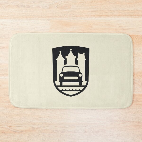 Item preview, Trabant Wappen Zwickau (black) designed and sold by VEB Ostladen.