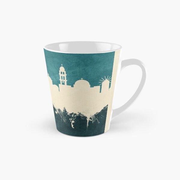 Aperçu de l'œuvre Santorini Skyline créée et vendue par ArtPrints.
