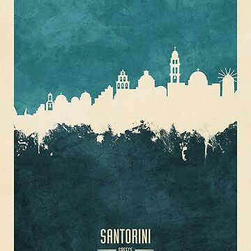Imagen de la obra Santorini Skyline de ArtPrints