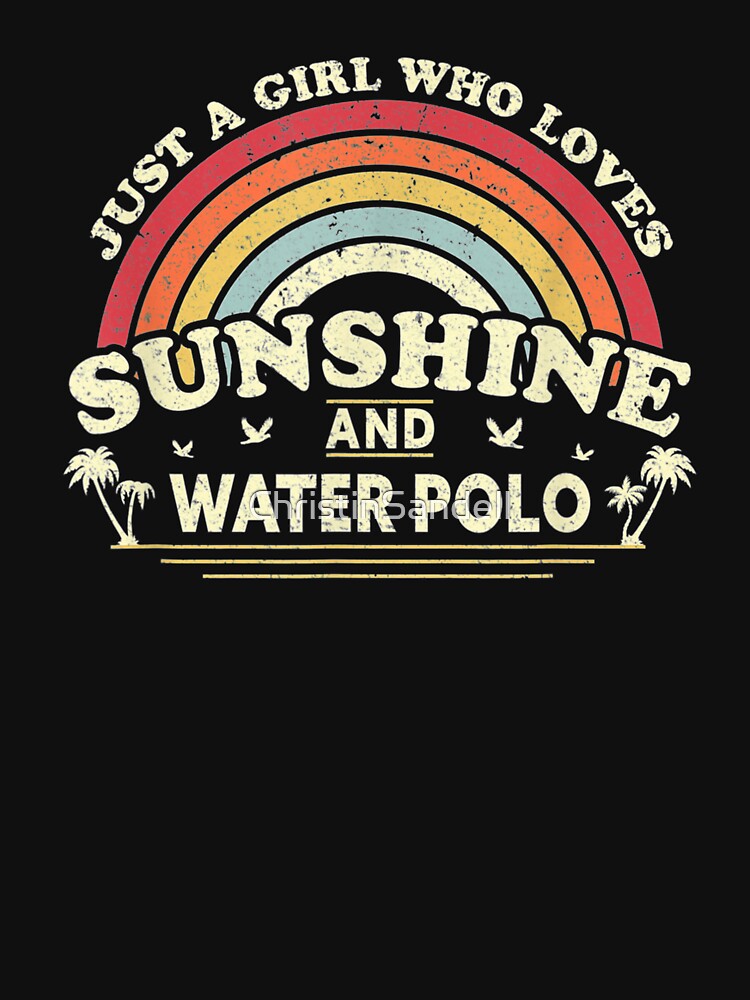 « Water polo. Une fille qui aime le soleil et le water-polo » par ChristinSandell