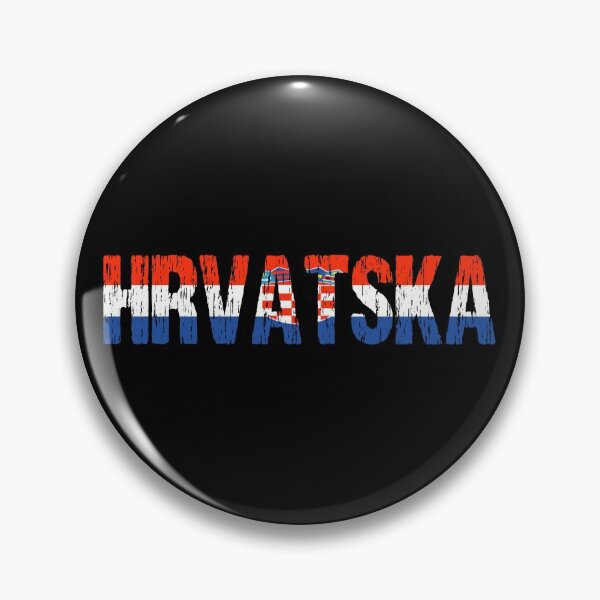 Item preview, Hrvatska Croatia Distressed Flag designed and sold by Nirvanibex.