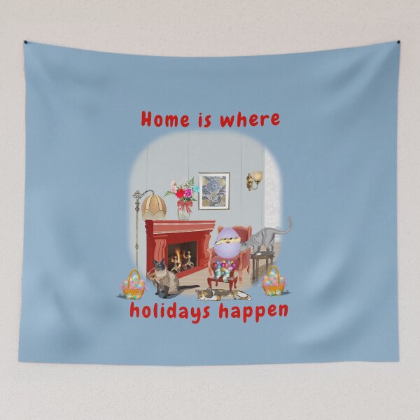 Item preview, Home is Where Holidays Happen Easter 1 designed and sold by DAscroft.