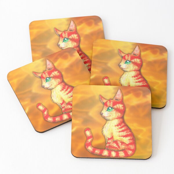Item preview, Fiery cat designed and sold by Bwiselizzy.