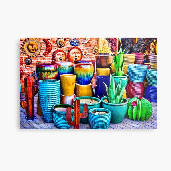 Rumba Of Colors . Metal Print
