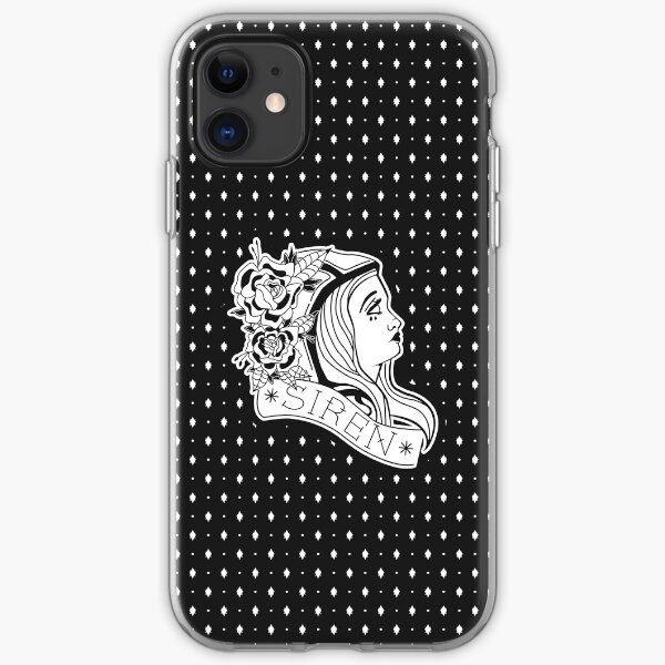 Maya (B&W Tattoo) iPhone Soft Case