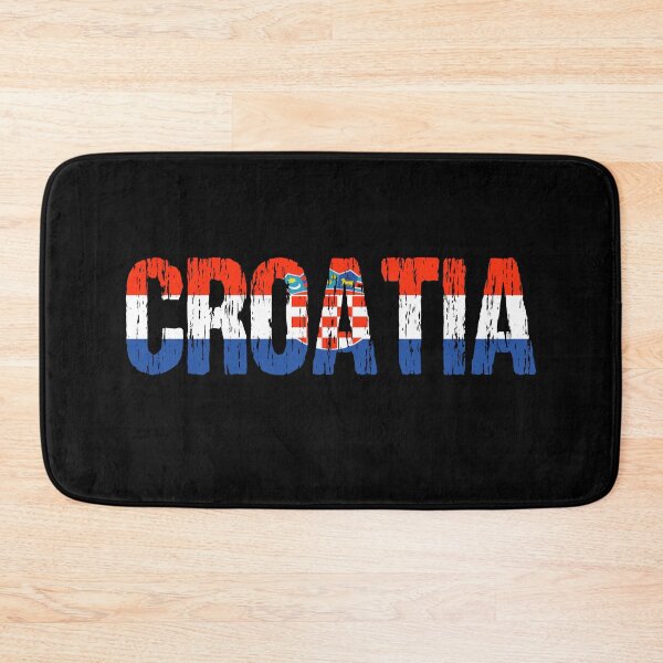 Item preview, Hrvatska Croatia Distressed Flag designed and sold by Nirvanibex.