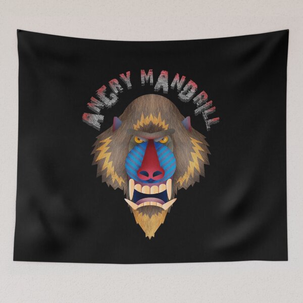 Item preview, Mandrill designed and sold by sloeilustracion.