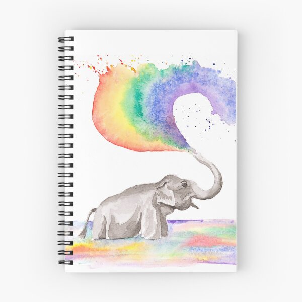 Item preview, Rainbow Elephant designed and sold by Gillian Cross.