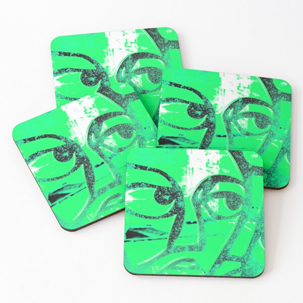 Item preview, Green Face designed and sold by Jessie Williams.
