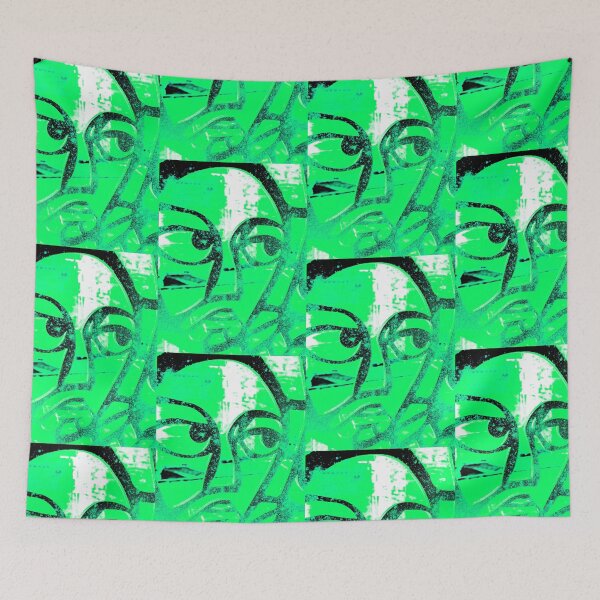 Item preview, Green Face designed and sold by Jessie Williams.