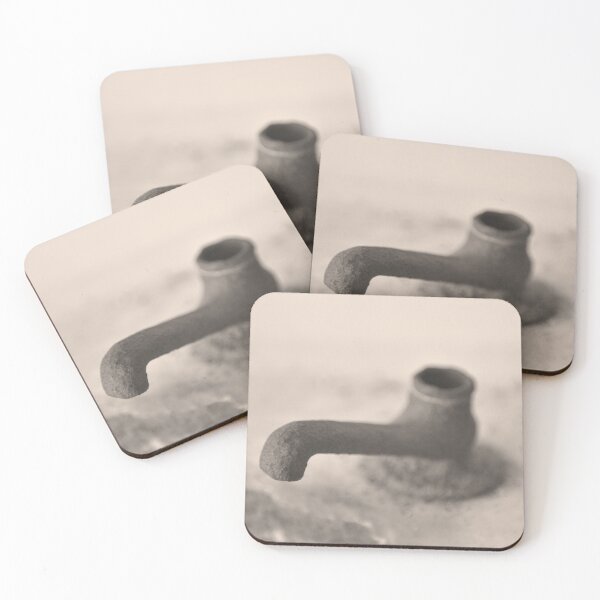 Item preview, Broken Tap 3 (in sepia) designed and sold by Sonja Martin Photography.
