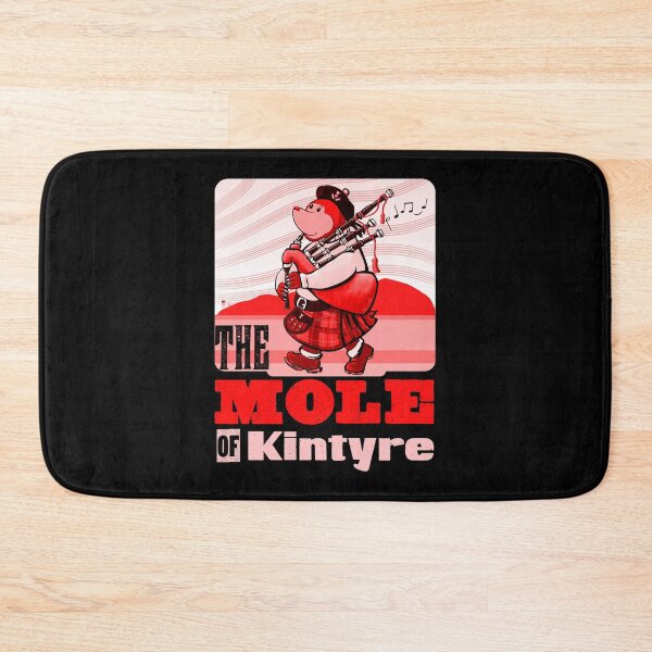 Item preview, Scots Bagpipe Playing Mole Of Kintyre Pipe Band designed and sold by brodyquixote.