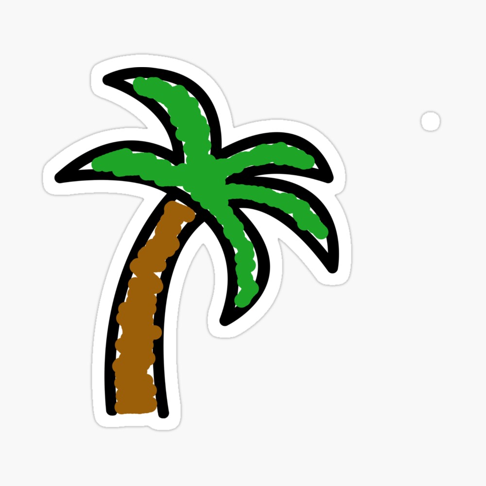 How to Draw a Palm Tree | Easy Beginner Art Tutorial - Art by Ro