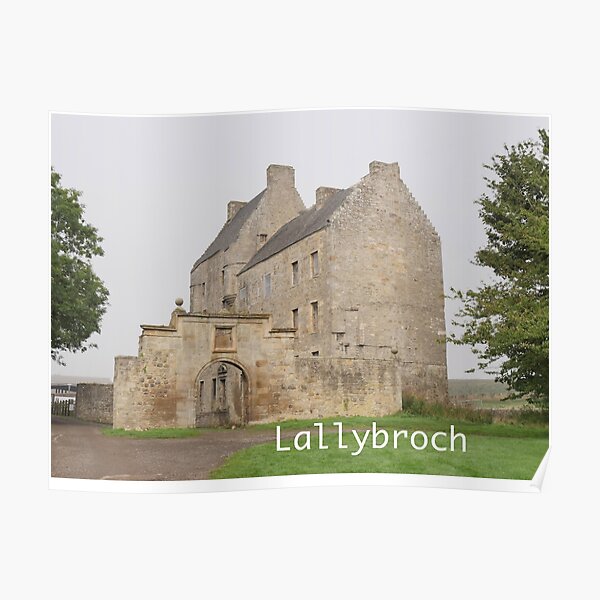 Midhope Castle , near Edinburgh , Scotland Poster