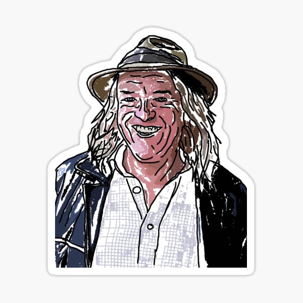 Phil Harding of the Time Team Sticker