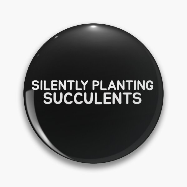 Item preview, Silently Planting Succulents designed and sold by AscendMerch.