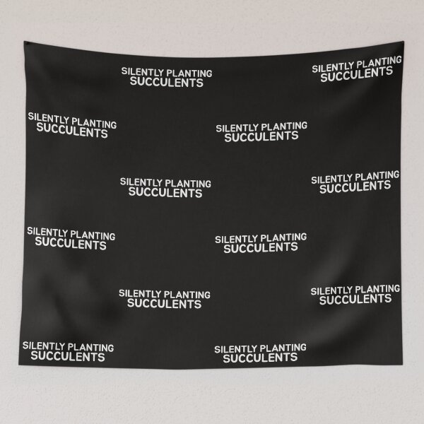 Item preview, Silently Planting Succulents designed and sold by AscendMerch.