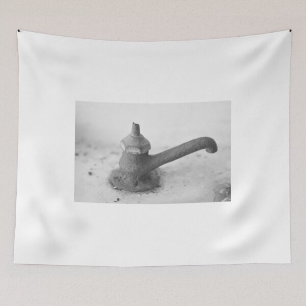 Item preview, Broken Tap 5 (black and white) designed and sold by Sonja Martin Photography.