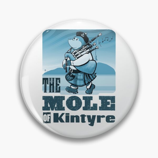 Item preview, Scottish Bagpipe Playing Mole Of Kintyre Pipe Band designed and sold by brodyquixote.