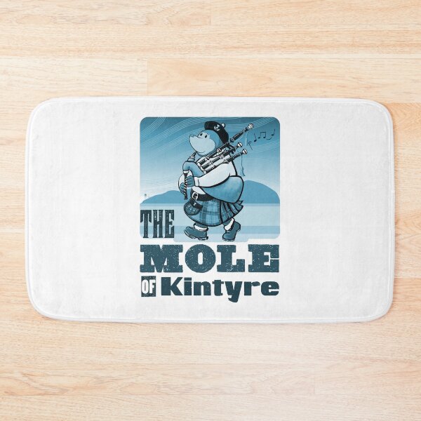 Item preview, Scottish Bagpipe Playing Mole Of Kintyre Pipe Band designed and sold by brodyquixote.