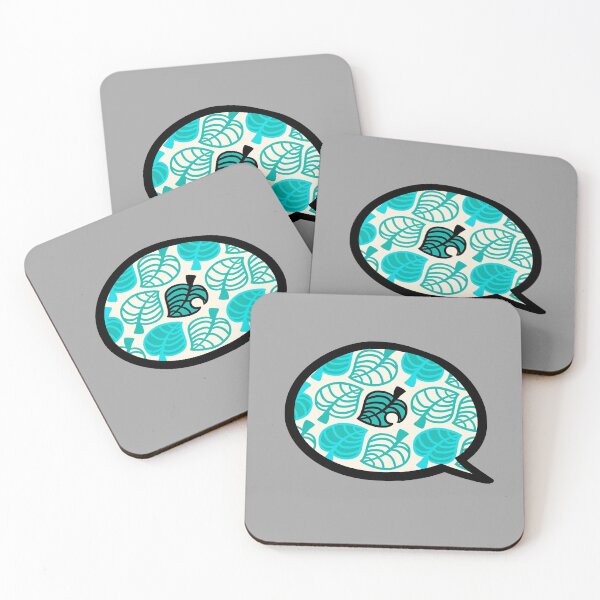 Item preview, Leaves in Speech Bubble designed and sold by kiffobaby.