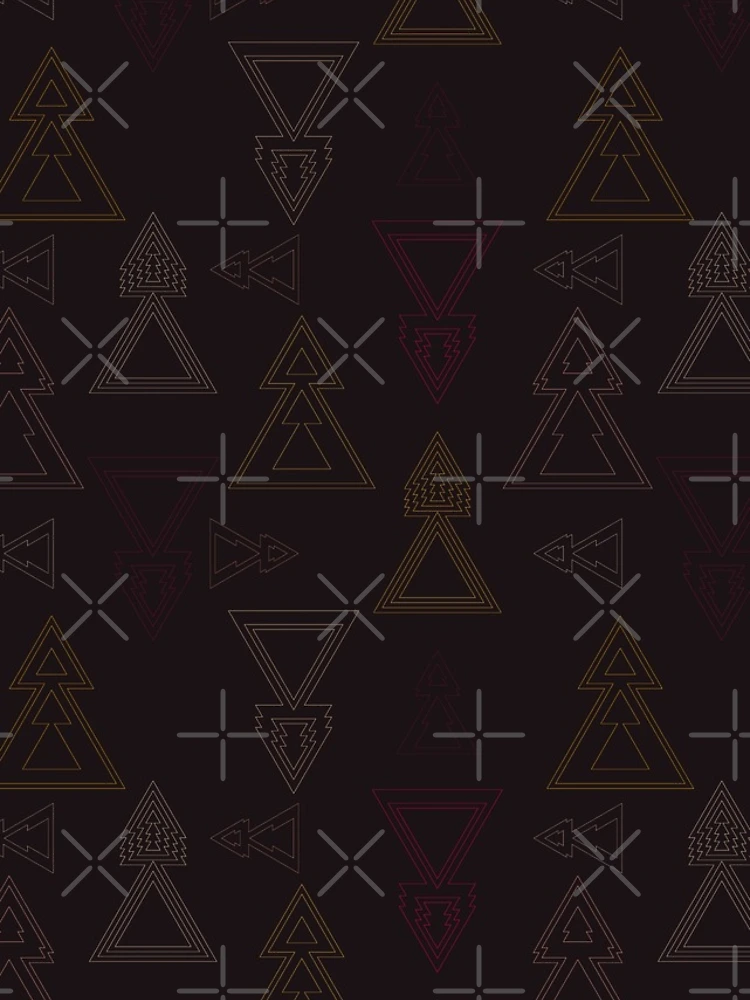 Thumbnail 4 of 4, iPhone Case, Triangular Pattern designed and sold by TM Selvam.