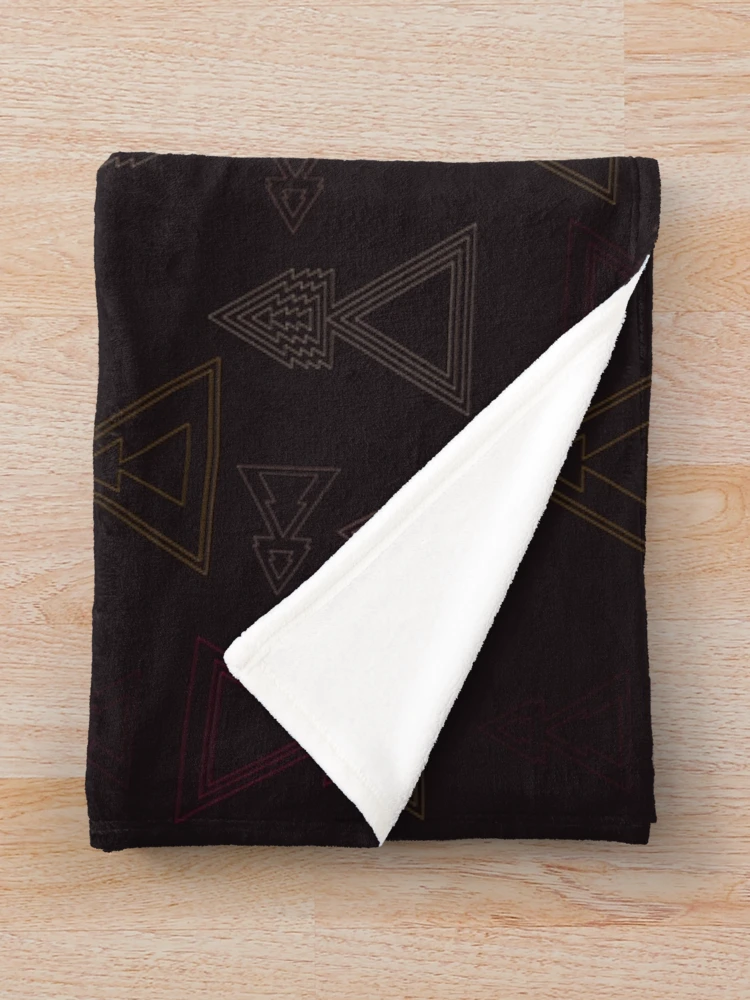 Thumbnail 3 of 6, Throw Blanket, Triangular Pattern designed and sold by TM Selvam.