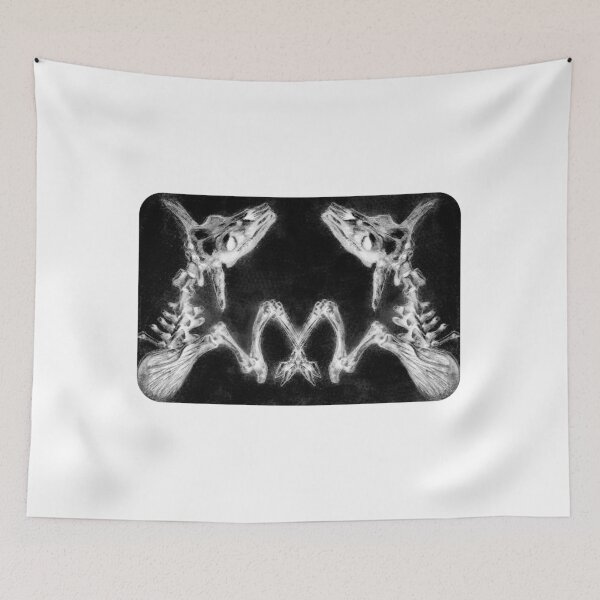 Item preview, Copy of surreal realistic animal skull sketches studies leonardo davinci inspired  negativ print designed and sold by lua-na.