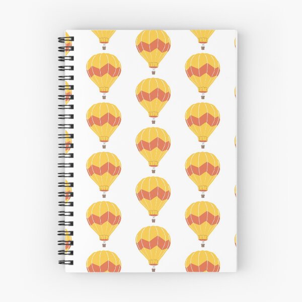 Item preview, hot air balloon | yellow and orange designed and sold by SaguaroCuts.