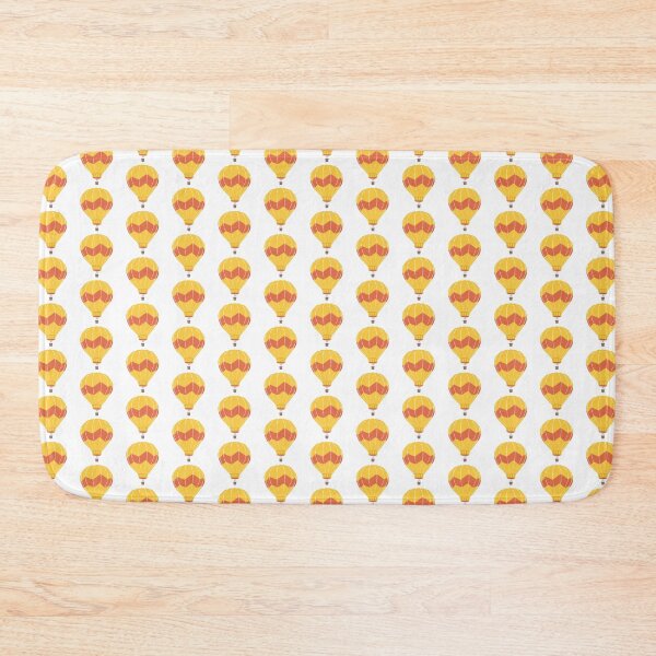 Item preview, hot air balloon | yellow and orange designed and sold by SaguaroCuts.