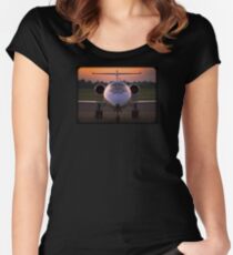 Corporate Jet Women's Fitted Scoop T-Shirt