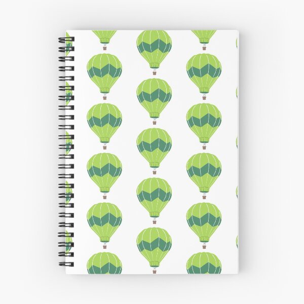Item preview, hot air balloon | green designed and sold by SaguaroCuts.