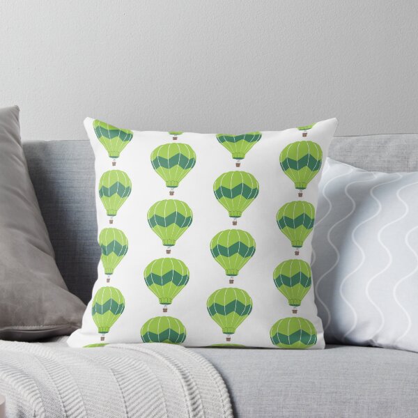 Item preview, hot air balloon | green designed and sold by SaguaroCuts.