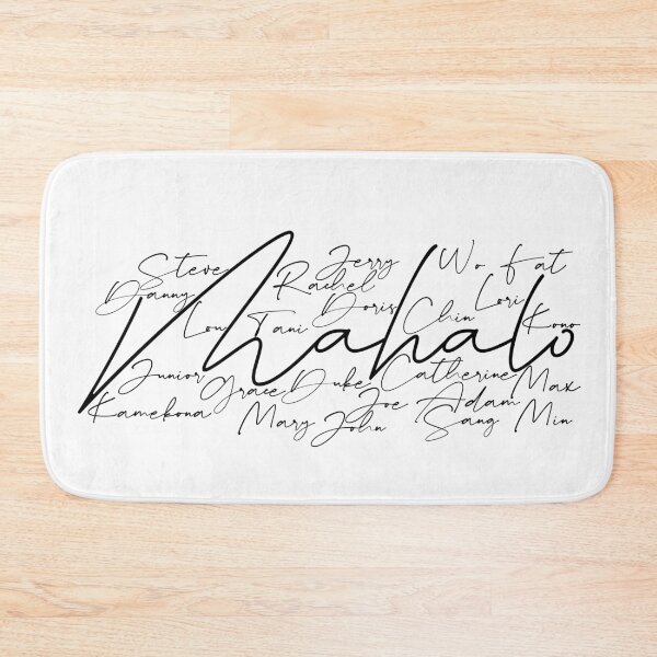 Item preview, Mahalo - Hawaii Five-0 characters designed and sold by SZN LR.