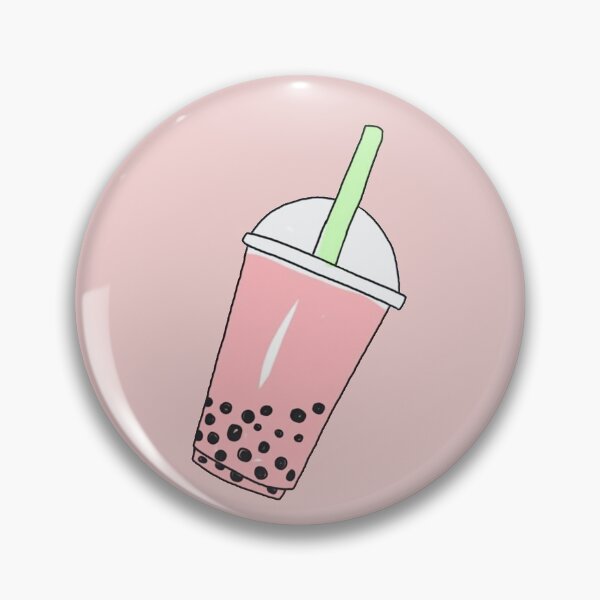 Item preview, Strawberry Milk Bubble Tea designed and sold by PeachPantone.